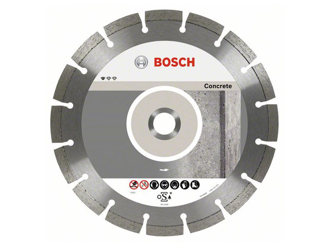 Алмазный круг 180х22 мм по бетону сегмент. STANDARD FOR CONCRETE BOSCH