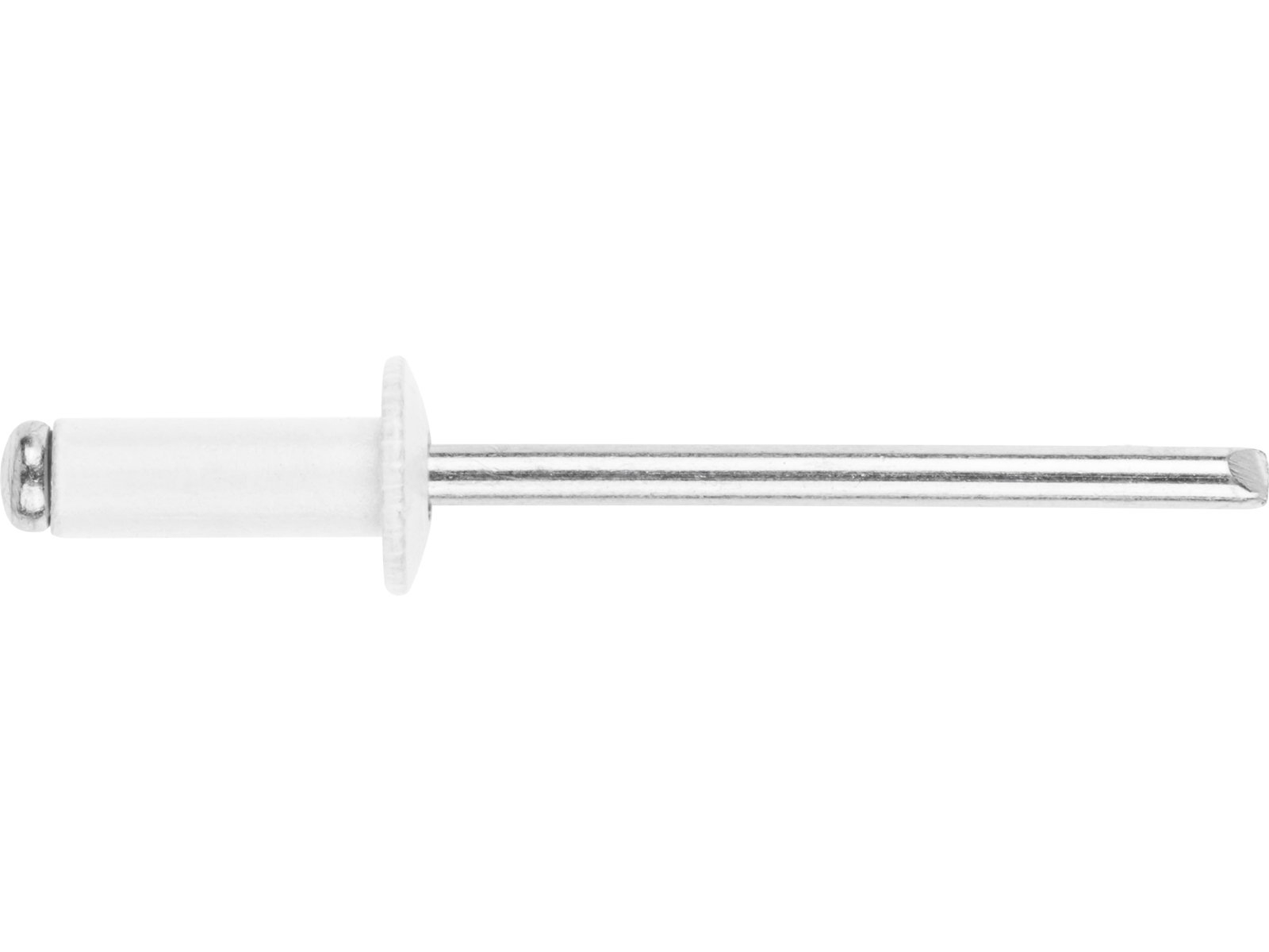 Заклепка вытяжная 4.8х12 мм алюминий/сталь, RAL 9003 (10000 шт в коробе) STARFIX