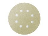 Шлифлист 125мм круг P240 бумага, самосцепл. (8 отв.) (ОАО "БАЗ")