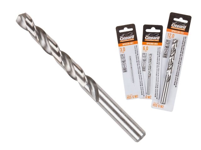 Image 1 Сверло по металлу ц/х 7.5х75х117 мм HSS GEPARD