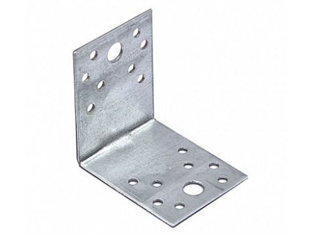 Уголок крепежный 53х65х65 мм 1.8 мм белый цинк STARFIX