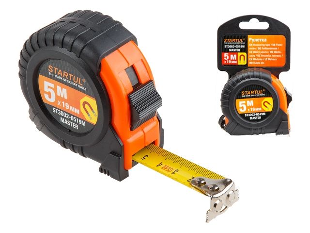 Рулетка  5м/19мм STARTUL MASTER (ST3002-0519М)