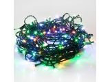 Гирлянда "Твинкл Лайт" 4 м, темно-зеленый ПВХ, 25 LED, цвет мультиколор