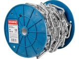 Цепь сварная длиннозвенная, оцинк. М8 DIN 763 (бухта 10 м) STARFIX