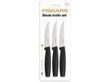 Набор ножей с зубчатым лезвием 3 шт. черный Functional Form Fiskars
