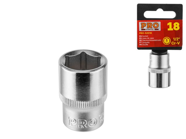 Головка 1/2" 18мм 6гр. PRO STARTUL (PRO-52018)