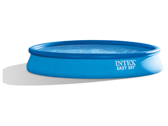 Надувной бассейн Easy Set, 457х84 см + фильтр-насос 220 В, INTEX