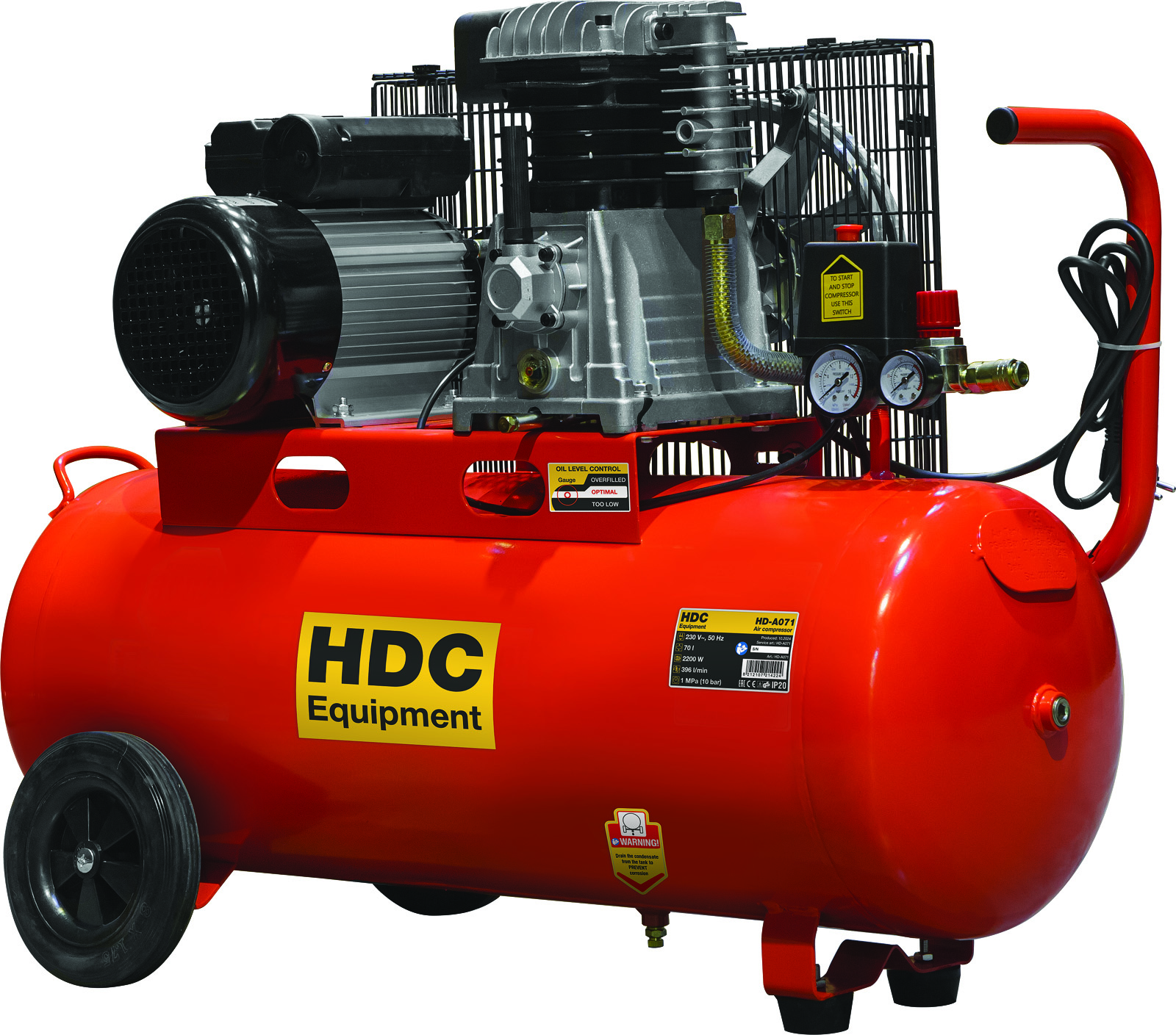 Компрессор HDC HD-A071 ременной