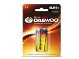 Батарейка 6LR61 9V alkaline BL-1шт DAEWOO ENERGY