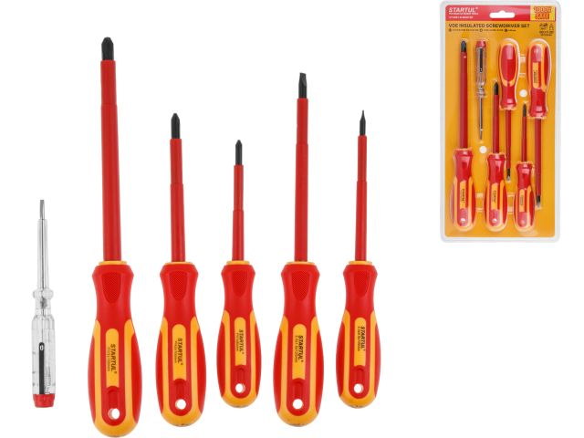 Набор отверток диэлектрических 6шт STARTUL MASTER (ST3051-6)