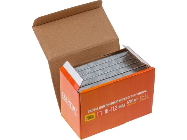 Image 4 Скобы тип 20GA 16мм (5000шт) STARTUL PROFI (ST4530-16)