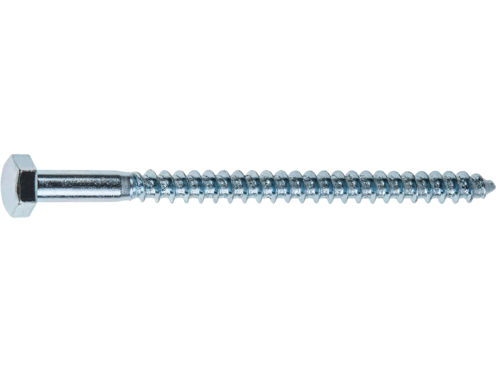 Шуруп 12х100 мм шестигр. головка, цинк, DIN 571 (250 шт в коробе) STARFIX