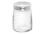 Банка для сыпучих продуктов стеклянная Ажур (Azhur) 1400 мл, PERFECTO LINEA