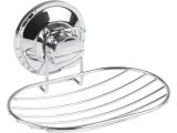 Watch image 2 Мыльница настенная на вакуумной присоске, хром. сталь, FIX LOCK, PERFECTO LINEA