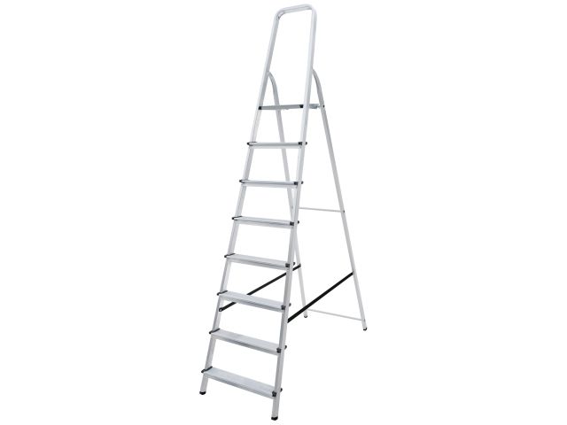 Image 1 Лестница-стремянка алюм. 169 см 8 ступ. 5,4кг PRO STARTUL (ST9940-08)
