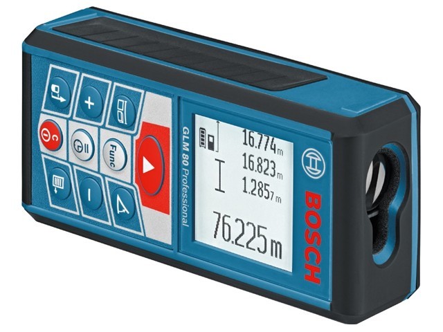 Дальномер лазерный BOSCH GLM 80 в кор.