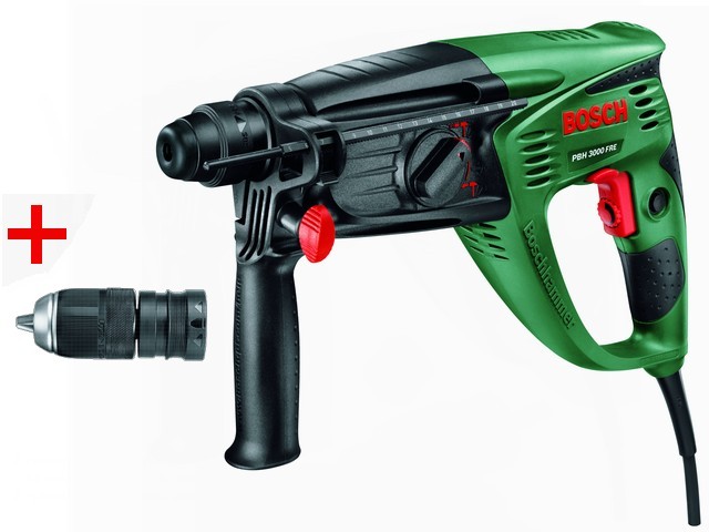 Перфоратор BOSCH PBH 3000 FRE в чем. + набор буров