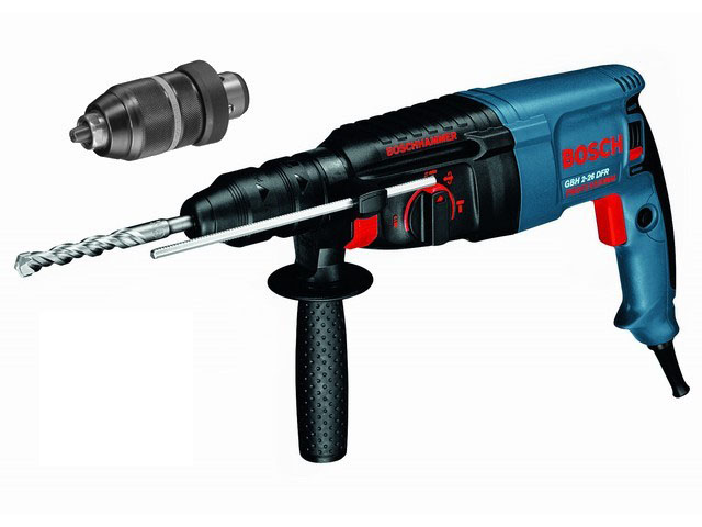 Перфоратор BOSCH GBH 2-26 DFR в чем.