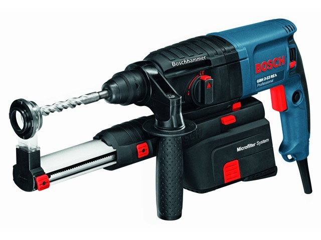 Перфоратор BOSCH GBH 2-23 REA в чем. + система пылеудаления