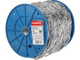 Цепь сварная длиннозвенная, оцинк. М4 DIN 763 (бухта 50 м) STARFIX