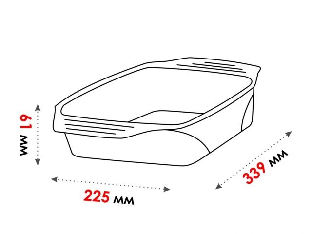 Image 3 Форма из жаропрочного стекла, 2.9 л, прямоугольная, 339х225х61 мм, PERFECTO LINEA