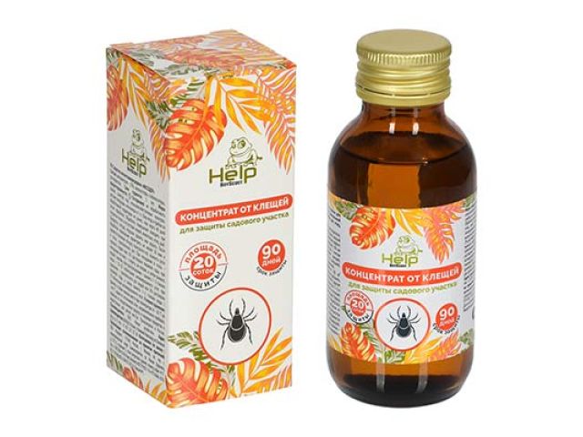 Image 4 Концентрат от клещей до 20 соток, инсектицидный, 100 мл,  HELP