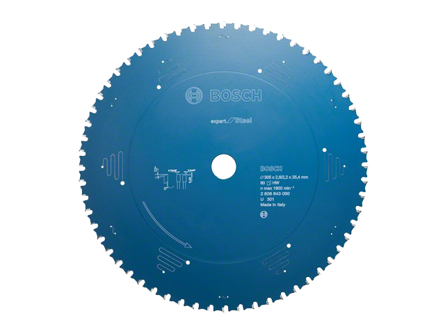 Диск пильный 305х25,4 мм 80 зуб. по металлу EXPERT FOR STEEL BOSCH