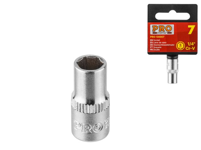 Головка 1/4" 4мм 6гр. PRO STARTUL (PRO-54004)