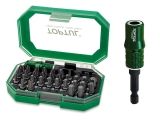 Набор бит 1/4"  35шт. с магнитным держателем TOPTUL (GACW3502)