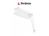 Сушилка для белья потолочная алюминиевая 1,5 м, 5 стержней,  белая, PERFECTO LINEA