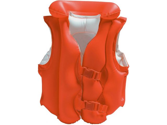 Надувной жилет для плавания Deluxe, 50х47 см, INTEX