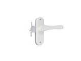 Защелка врезная межкомнатная БЕЛАЯ ЗЩ1-5-07-09