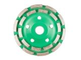 Алмазная чашка 125мм бетон двурядная ВОЛАТ
