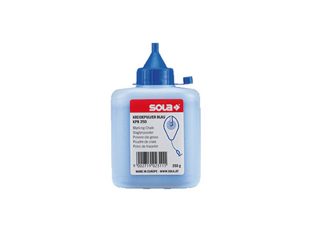 Мел разметочный СИНИЙ в пластм. бут.(250г) KPB 250 BLUE (SOLA)