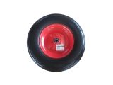 Колесо полиурет. 4.00-8" (подшипн. усил. ф35x16 мм, для оси 16x60мм)