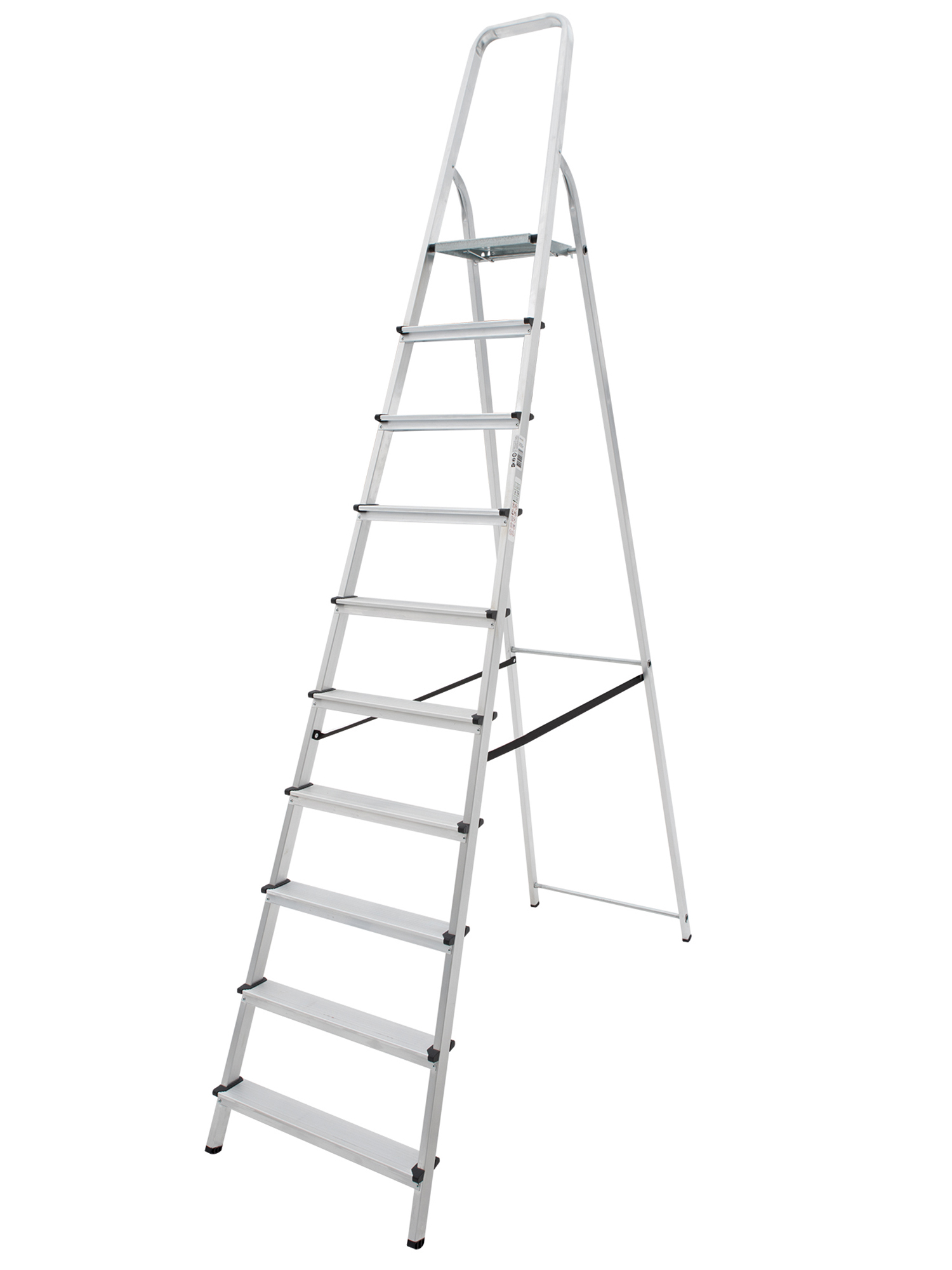 Лестница-стремянка алюм. 216 см 10 ступ. 6,5 кг PRO STARTUL (ST9940-10)