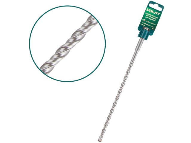 8х210х260 мм бур (сверло) SDS-plus S4 ВОЛАТ