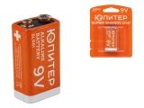 Батарейка 6LR61 (6LF22) 9V alkaline 1шт. ЮПИТЕР