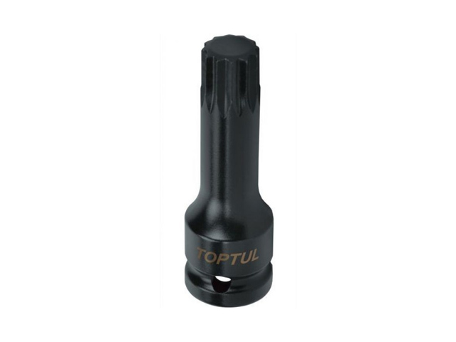 Головка ударн. 1/2" 77мм SPLINE M14 TOPTUL