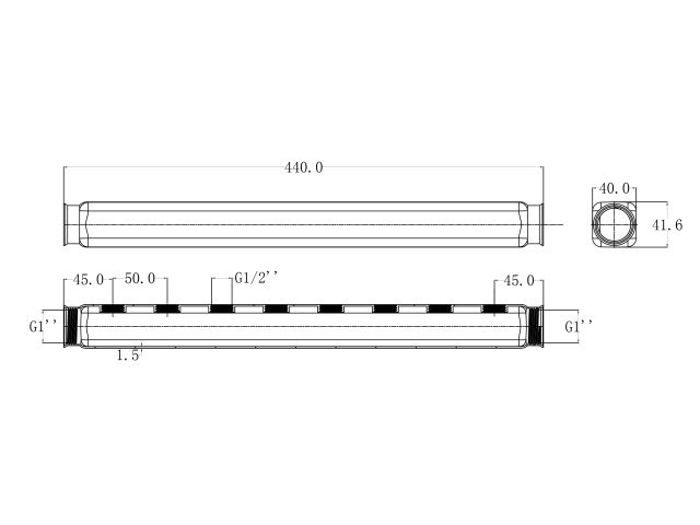 Image 2 Коллектор 1/2" х 8 вых. двухсторонний, AV Engineering