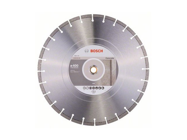 Алмазный круг 400х25.4 мм по бетону сегмент. STANDARD FOR CONCRETE BOSCH