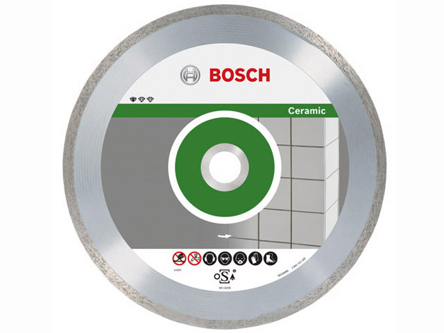 Алмазный круг 125х22 мм по керамике сплошн. STANDARD FOR CERAMIC BOSCH