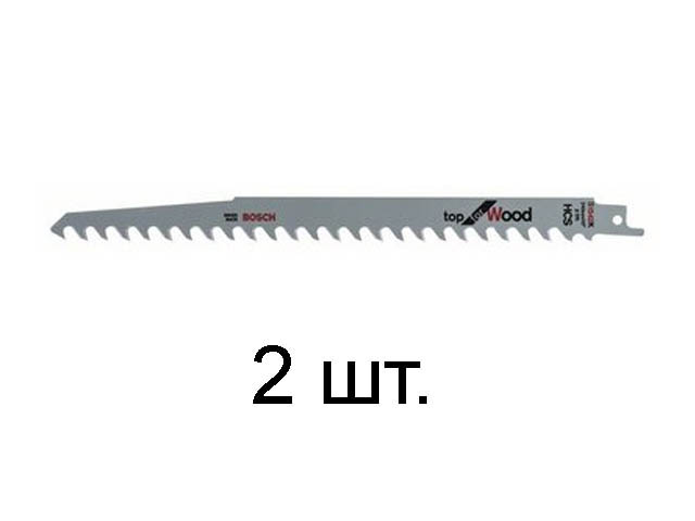 Пилка сабельная по дереву S1542K (2 шт.) BOSCH