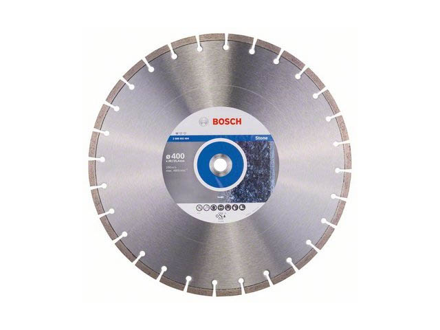 Алмазный круг 400х20/25.4 мм по камню сегмент. STANDARD FOR STONE BOSCH