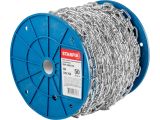 Цепь сварная короткозвенная, оцинк. М4 DIN 766 (бухта 50 м) STARFIX