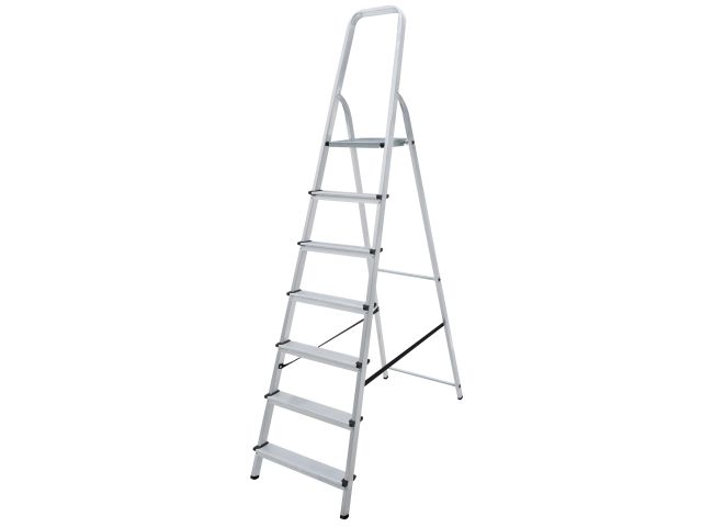Лестница-стремянка алюм. 147 см 7 ступ. 4,9кг PRO STARTUL (ST9940-07)