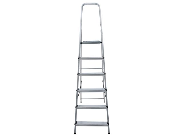 Image 2 Лестница-стремянка алюм. 125 см 6 ступ. 4,4кг PRO STARTUL (ST9940-06)