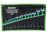 Набор ключей комбинир. 6-24мм 16шт в прорезиненной оплетке ВОЛАТ