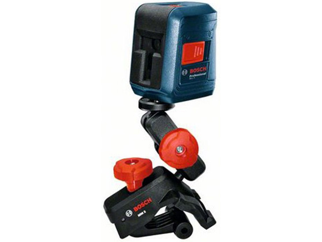 Нивелир лазерный BOSCH GLL 2 с держателем в кор.