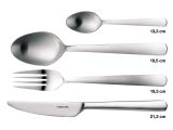 Watch image 1 Набор столовых приборов 16 шт. матовый Functional Form Fiskars
